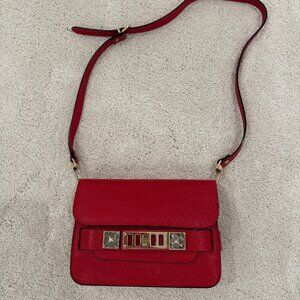 Proenza Schouler PS11 Mini Classic Crossbody Bag - Red
